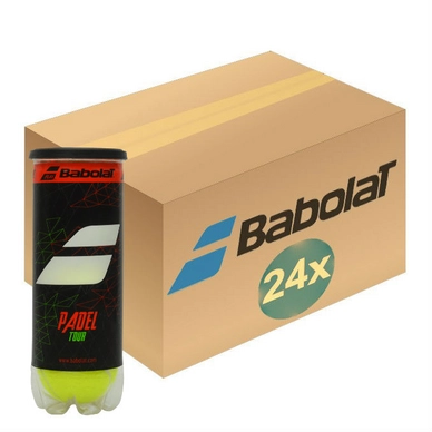 Padel Bal Babolat Padel Tour Yellow Doos 24 x 3 Tennisplanet.nl